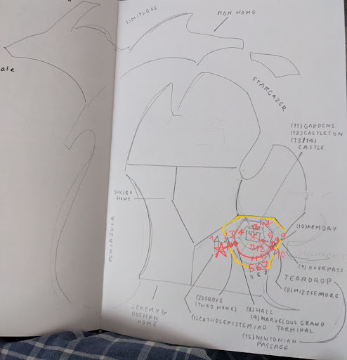 map of the realm of the peninsula